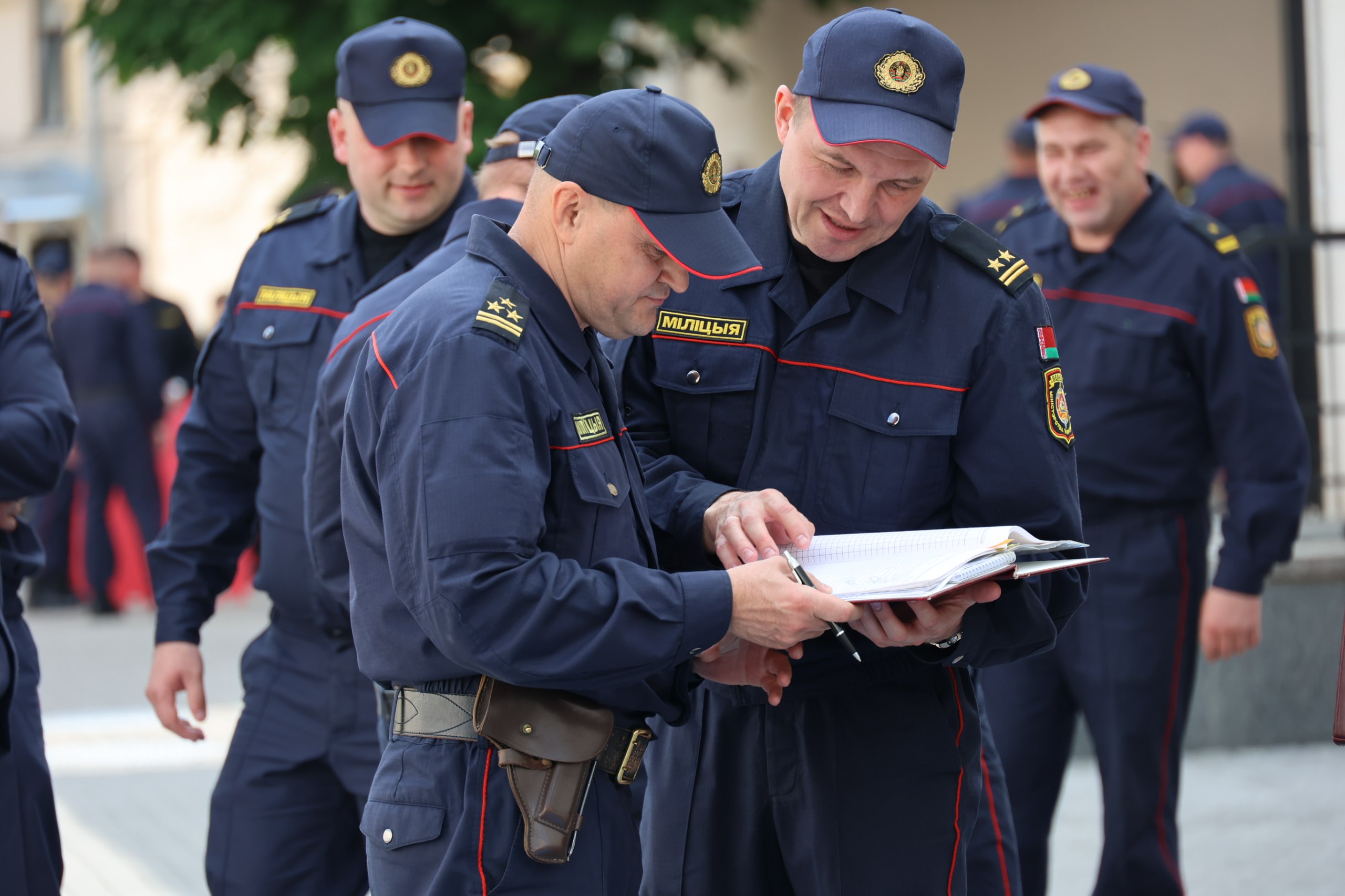 В Академии МВД с постоянным составом провели занятия по тактической подготовке